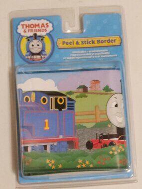 Thomas & Friends Peel And Stick Wall Paper Border 5” X 15 Ft NEW